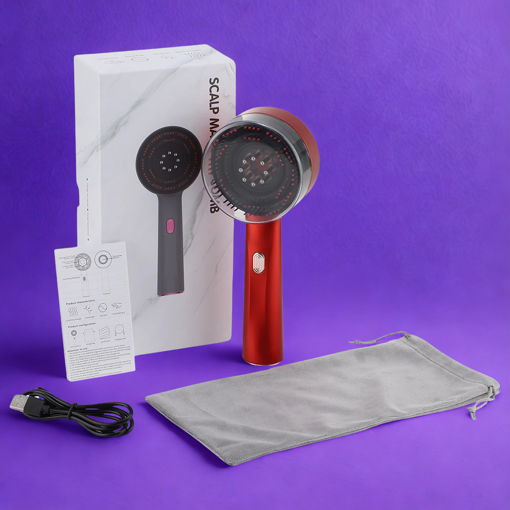 Amouriya ScalpSense™ Hair Therapy Massager